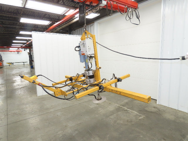 Caldwell Model U QUAD Vacuum Lifter Upender 4x8' Material Handling 120V 440lbs