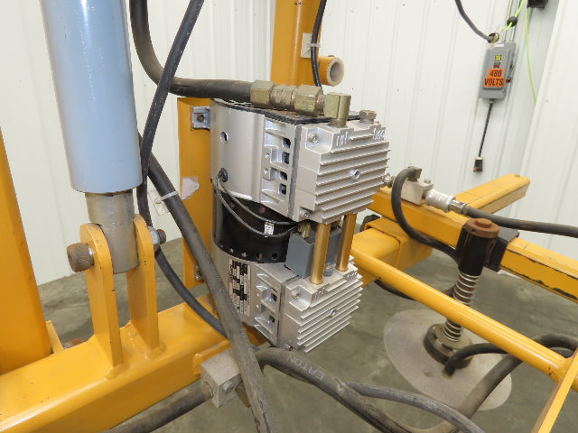 Caldwell Model U QUAD Vacuum Lifter Upender 4x8' Material Handling 120V 440lbs