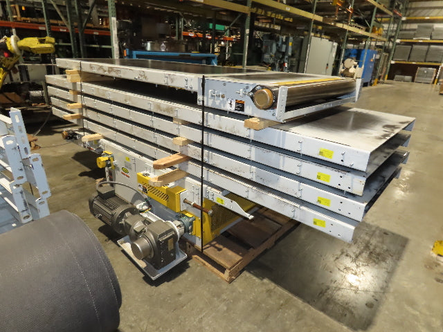 Hytrol BPC 43"x 65' Slider Bed Conveyor 41" Belt 7.5Hp 3PH Center Drive 170fpm