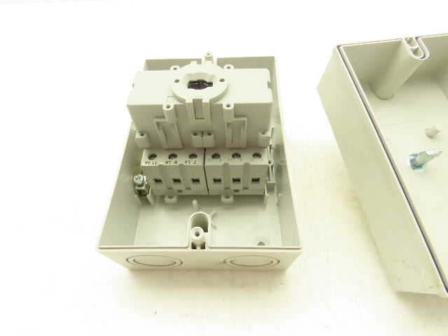 Allen Bradley 194E-A25-1756 Disconnect Load Switch 25A 600V 3PH 7x5x4" Enclosure