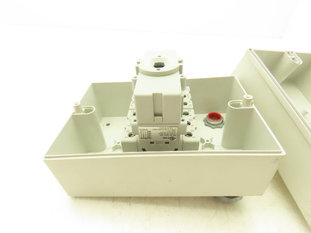 Allen Bradley 194E-A25-1756 Disconnect Load Switch 25A 600V 3PH 7x5x4" Enclosure
