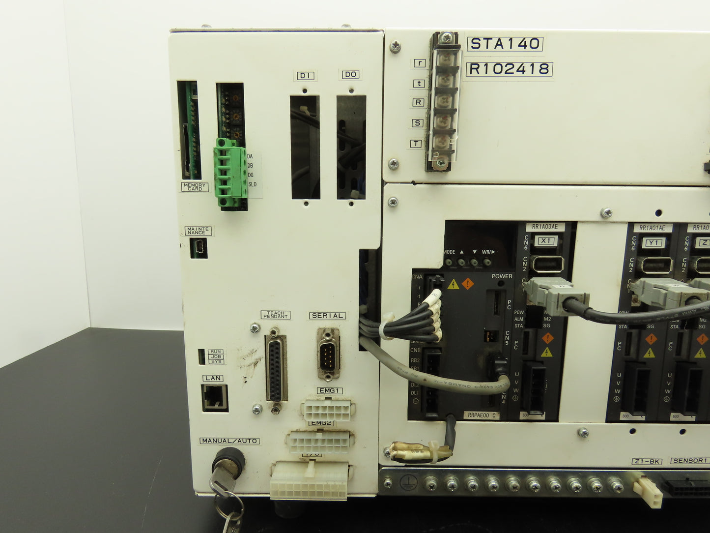 Hirata CRZC-N1512 Base Robot Controller 200VAC 50/60Hz 3ph 4.3A