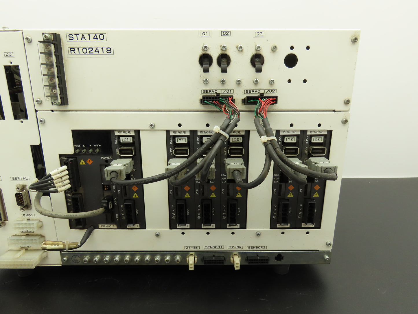 Hirata CRZC-N1512 Base Robot Controller 200VAC 50/60Hz 3ph 4.3A