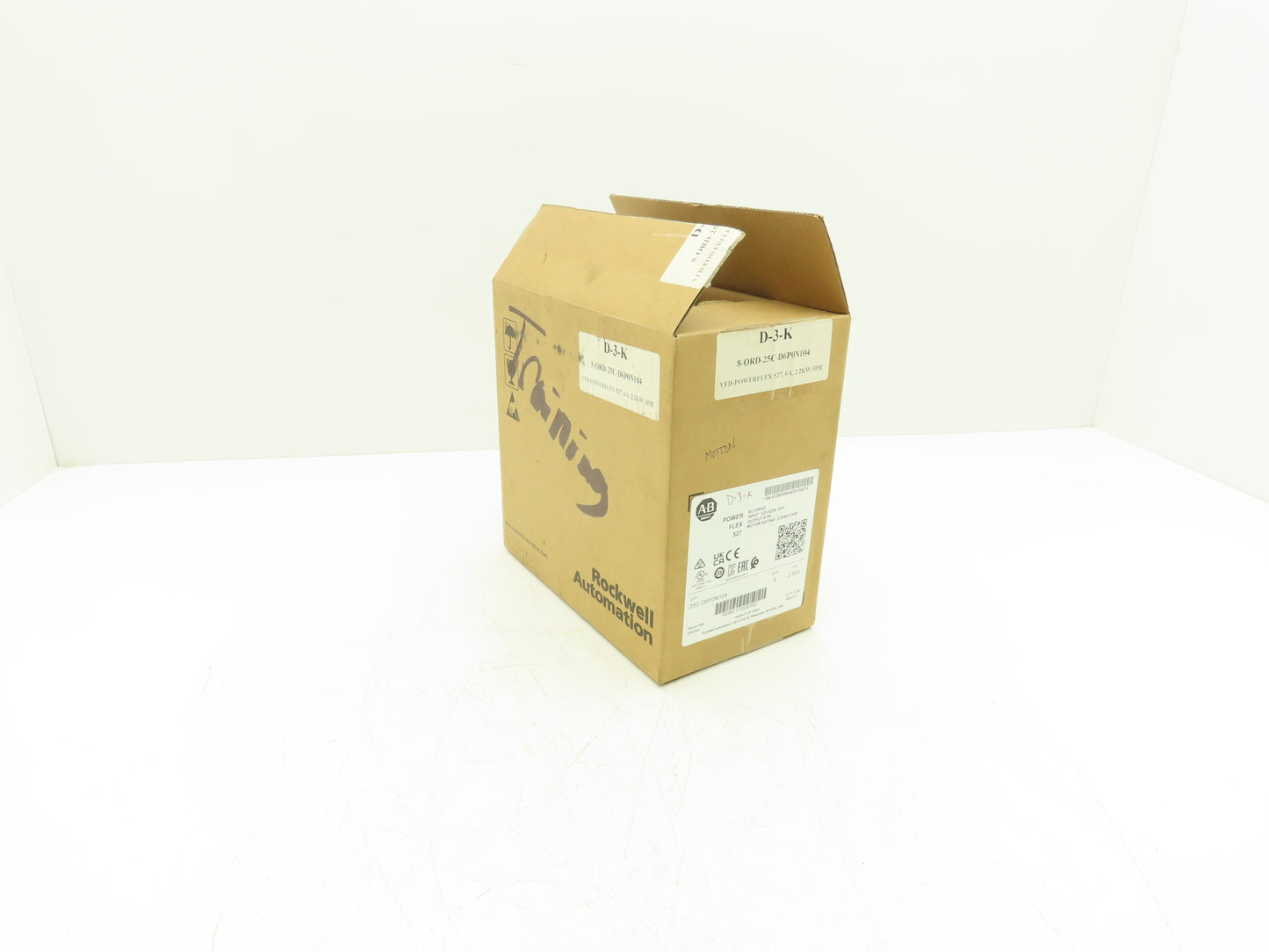 Allen Bradley 25C-D6P0N104 PowerFlex 527 Variable AC Drive VFD 3HP 480V 3PH