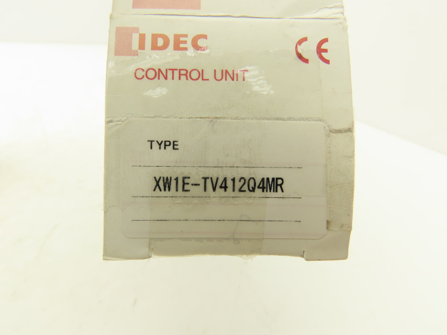 Idec XW1E-TV412Q4MR E-Stop Pushbutton 22mm Emergency Stop Lighted 24V LED