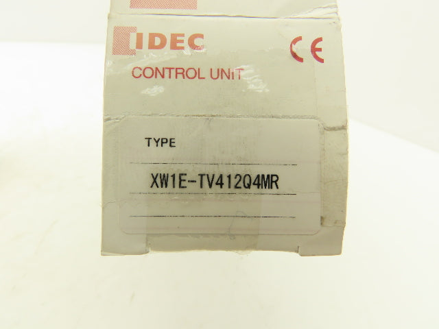 Idec XW1E-TV412Q4MR E-Stop Pushbutton 22mm Emergency Stop Lighted 24V LED