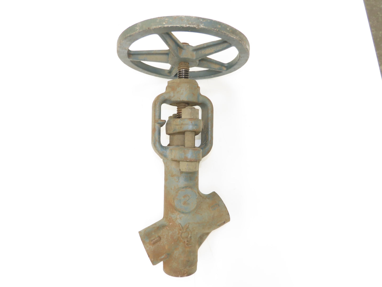 Velan No 376 F11 Globe Valve Y-Pattern 2" Socket Weld 1500psi Rising Stem