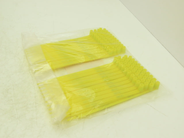 Uline S-13677Y Truck Safety Seals 8" Yellow Plastic Security Numbers Lot of 1000
