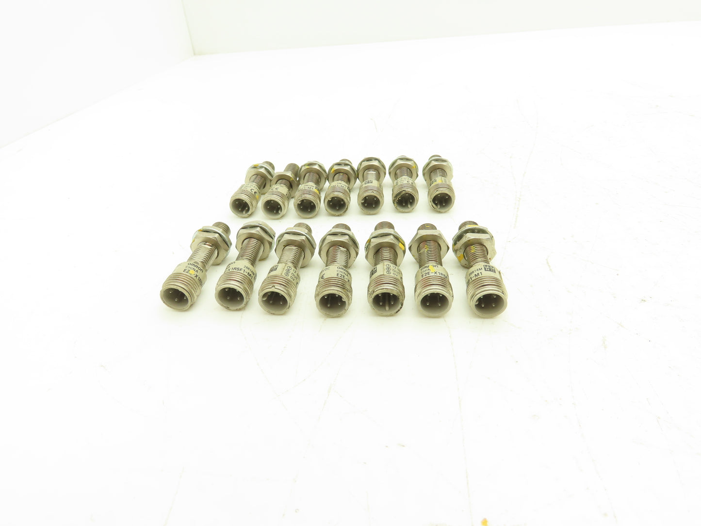 Omron E2E-X1R5F1-M1 Proximity Sensor Switch Lot of 14
