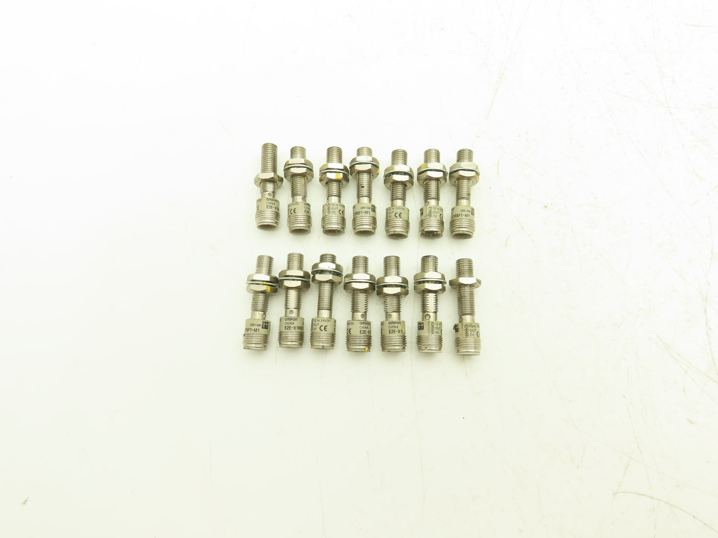 Omron E2E-X1R5F1-M1 Proximity Sensor Switch Lot of 14