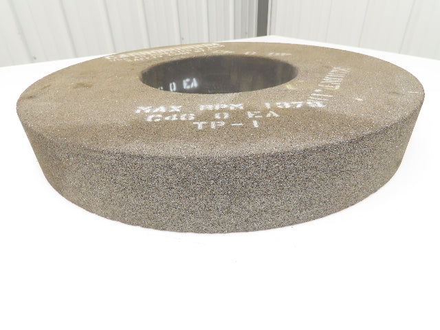 Carborundum TP-1 Grinding Wheel 18" OD 2.5" Width 8" Arbor