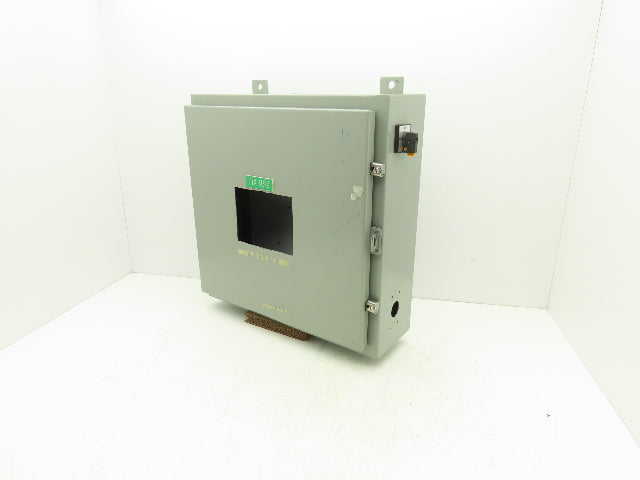 Saginaw SCE-20H2006LP Electrical Enclosure 20x20x6" Backplate Knockout Wallmount