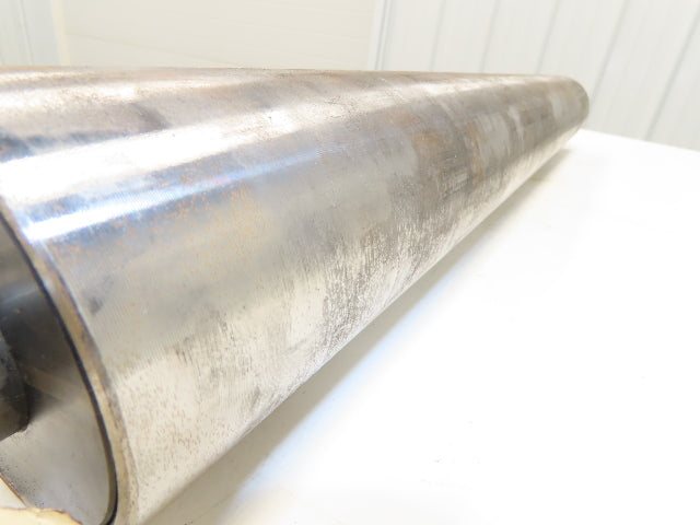 PPI Hytrol 914.R7S31 4"x 31"BW Conveyor Pulley Roller Crowned 3/4-10 Hub