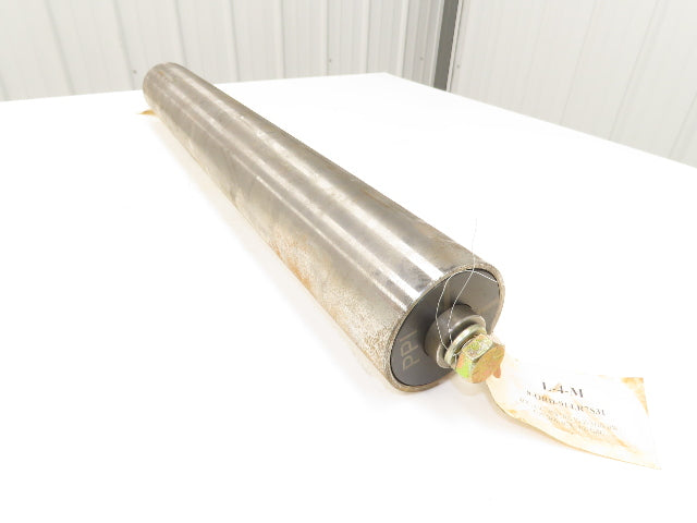 PPI Hytrol 914.R7S31 4"x 31"BW Conveyor Pulley Roller Crowned 3/4-10 Hub