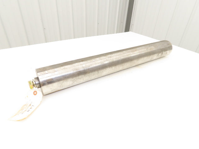 PPI Hytrol 914.R7S31 4"x 31"BW Conveyor Pulley Roller Crowned 3/4-10 Hub