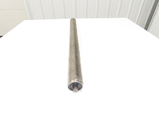 Hytrol 2.5" Dia x 33" Belt Conveyor Snub Roller 11/16" Hex Axle B-25967-272