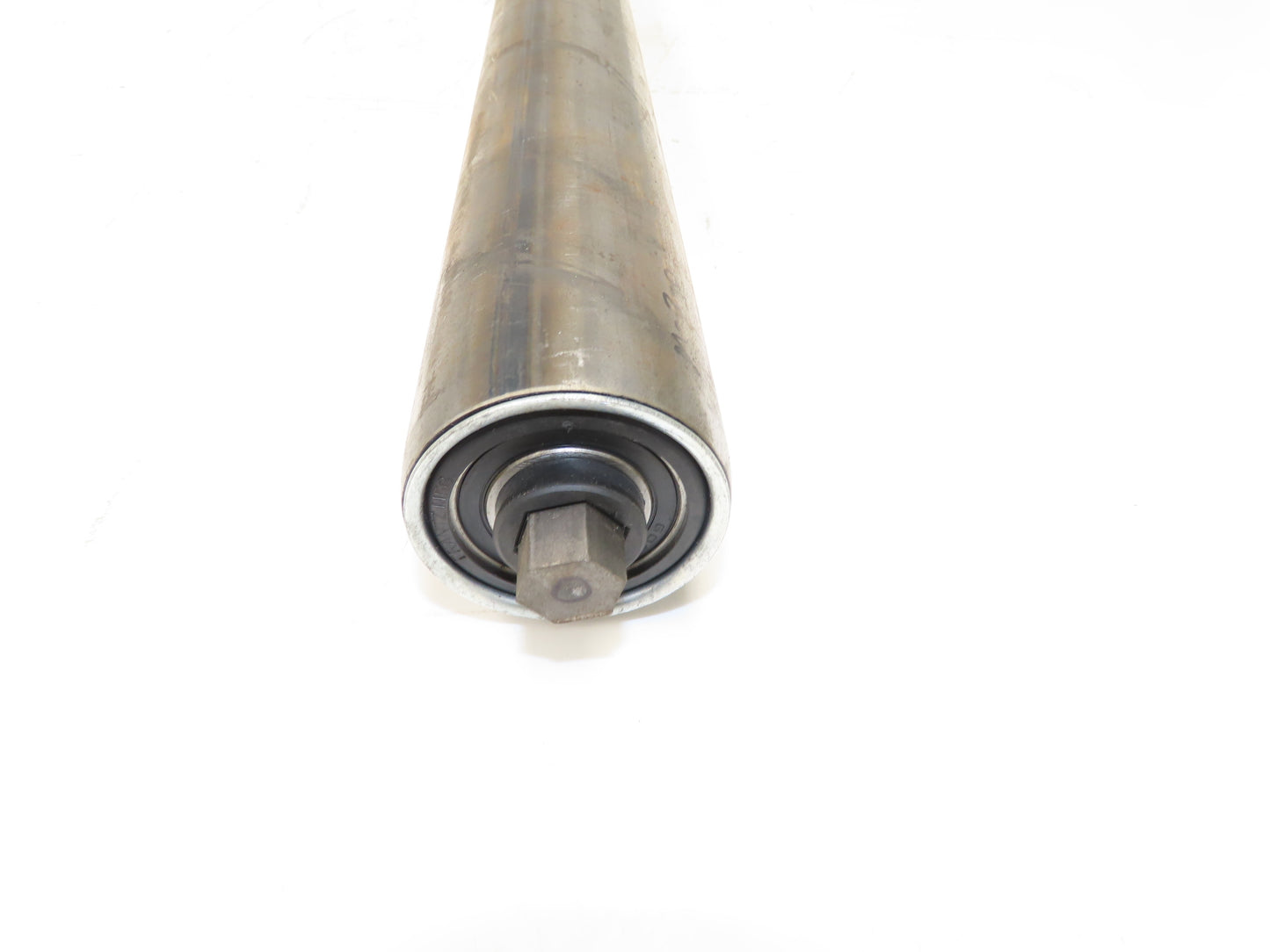 Hytrol 2.5" Dia x 33" Belt Conveyor Snub Roller 11/16" Hex Axle B-25967-272