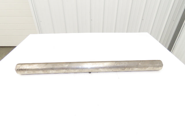 Hytrol 2.5" Dia x 33" Belt Conveyor Snub Roller 11/16" Hex Axle B-25967-272