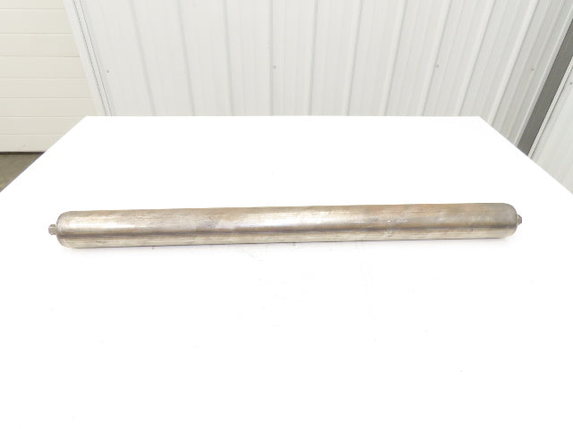 Hytrol 2.5" Dia x 31" Belt Conveyor Snub Roller 11/16" Hex Axle B-25967-248
