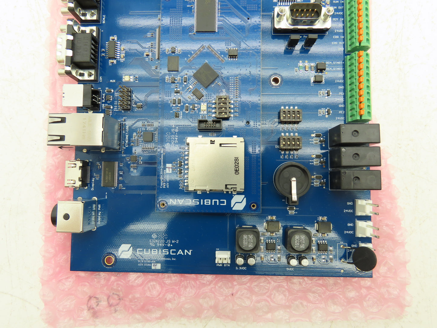 Cubiscan PCB 15185-004 Weigh Scale Control Circuit Board 15184-4