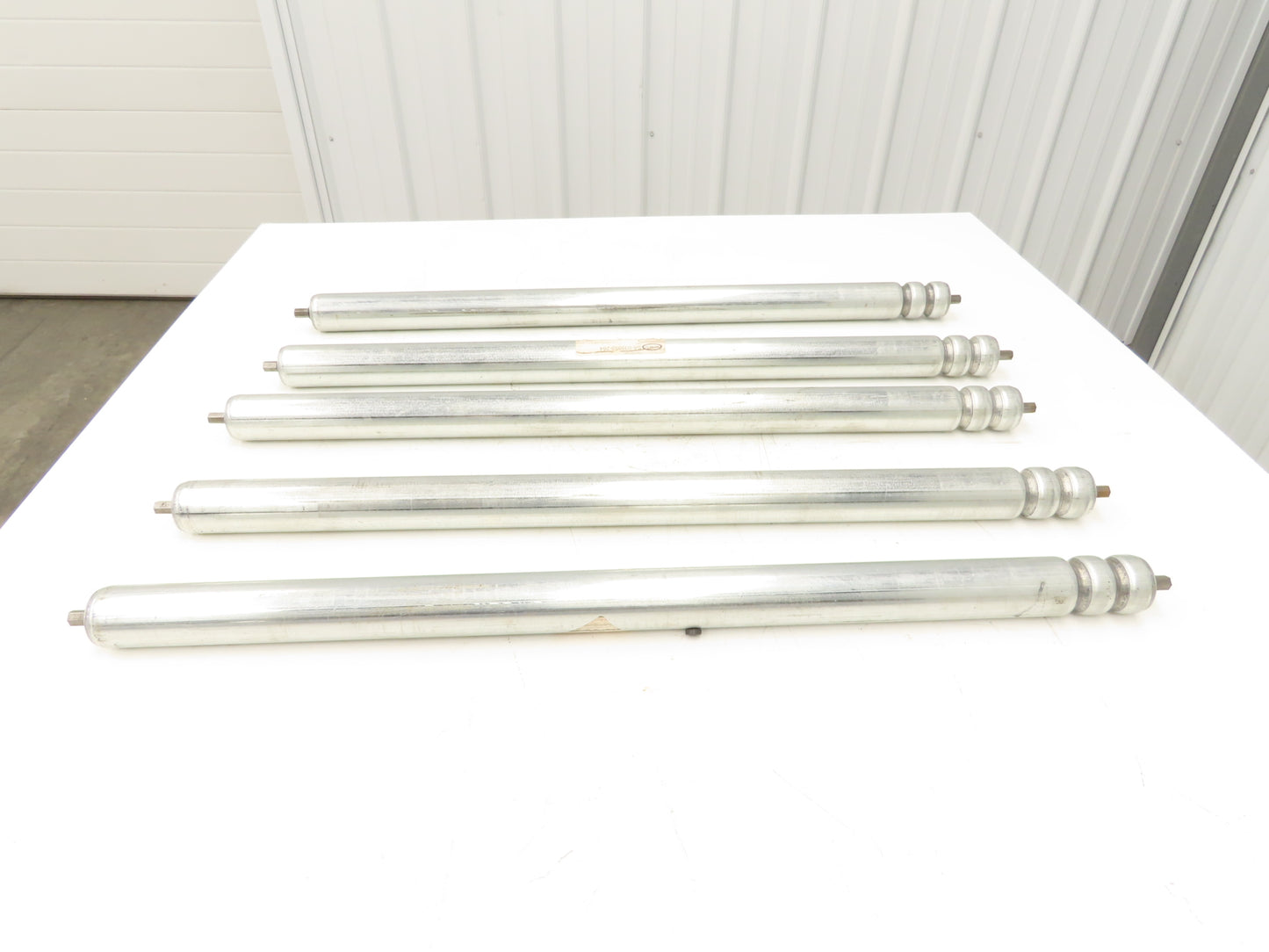 Hytrol 1.9"x 33"BF Double Grooved O-Ring Conveyor Roller SA-039353-264 Lot of 5