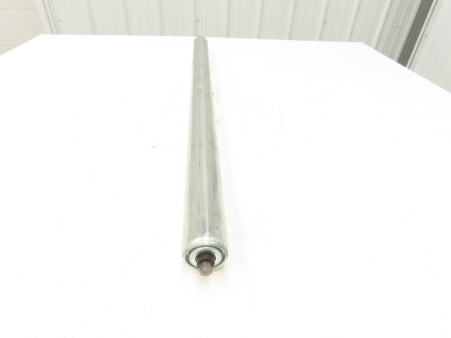 Hytrol 1.9"x 34" Belt Conveyor Return Roller 7/16" Hex Axle B-25660-272