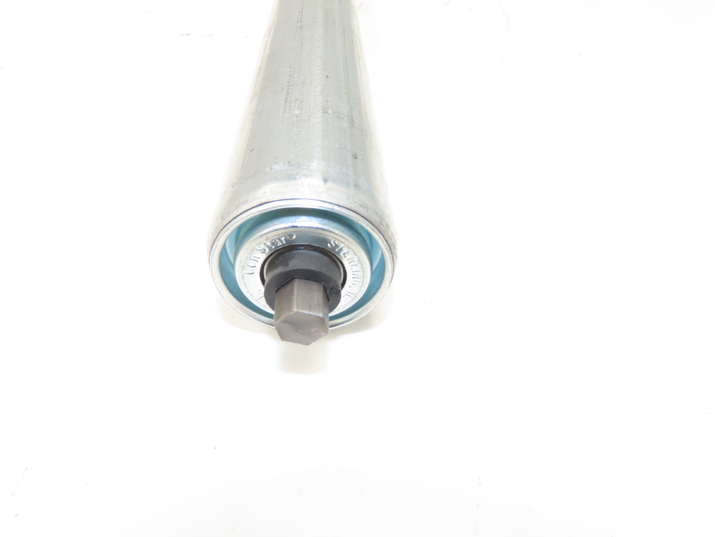 Hytrol 1.9"x 34" Belt Conveyor Return Roller 7/16" Hex Axle B-25660-272