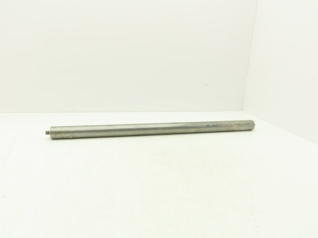 Stewart Glapat 55-651A-27BF Conveyor Idler Roller 1.5"x 27"BF 7/16" Hex Axle