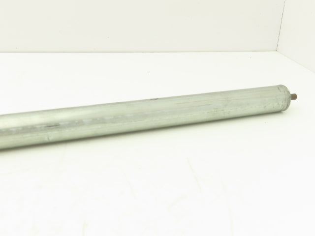 Stewart Glapat 55-655AS-28BF Conveyor Idler Safety Roller 1"x 28"BF 1/4" Axle