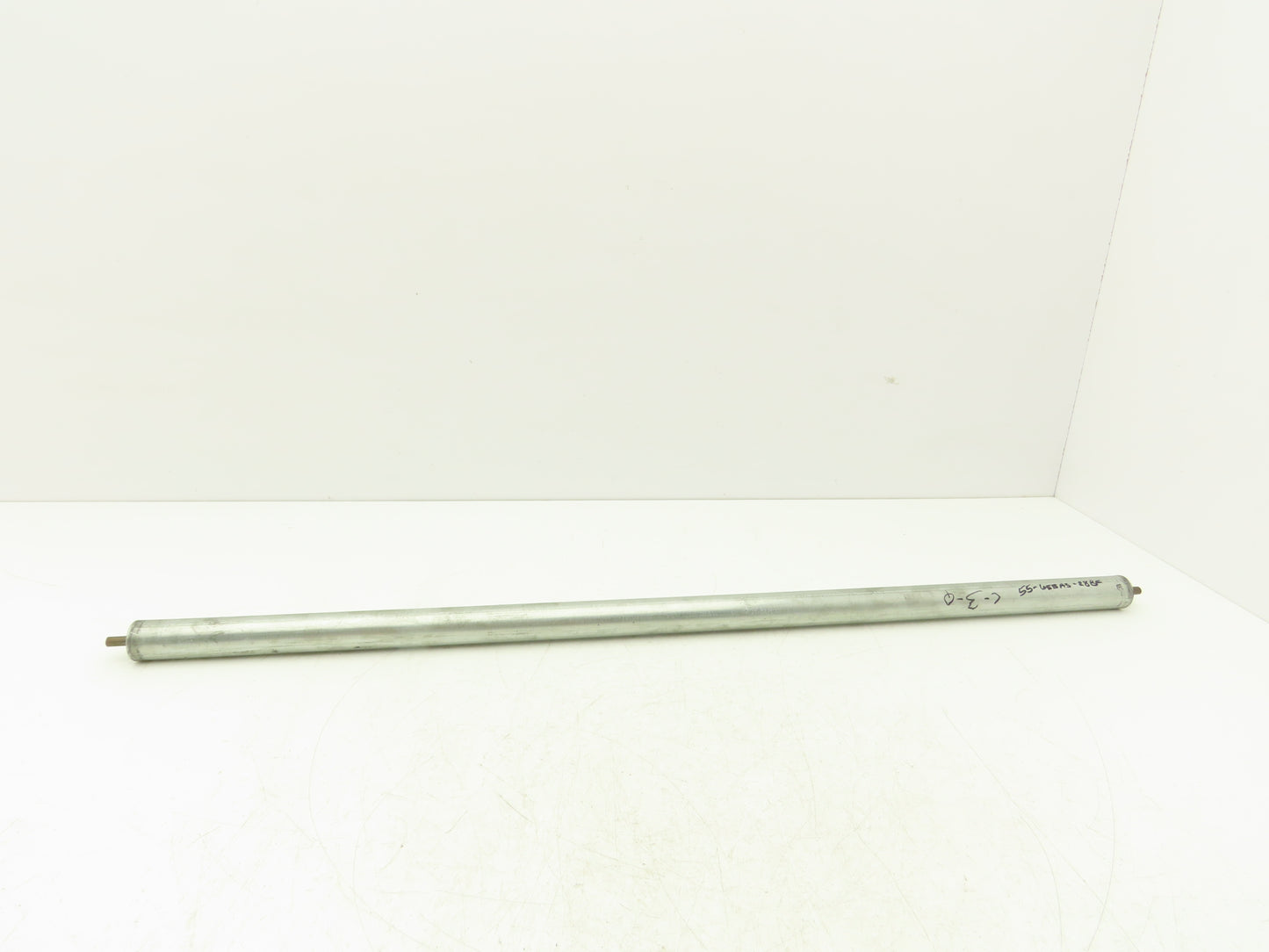 Stewart Glapat 55-655AS-28BF Conveyor Idler Safety Roller 1"x 28"BF 1/4" Axle