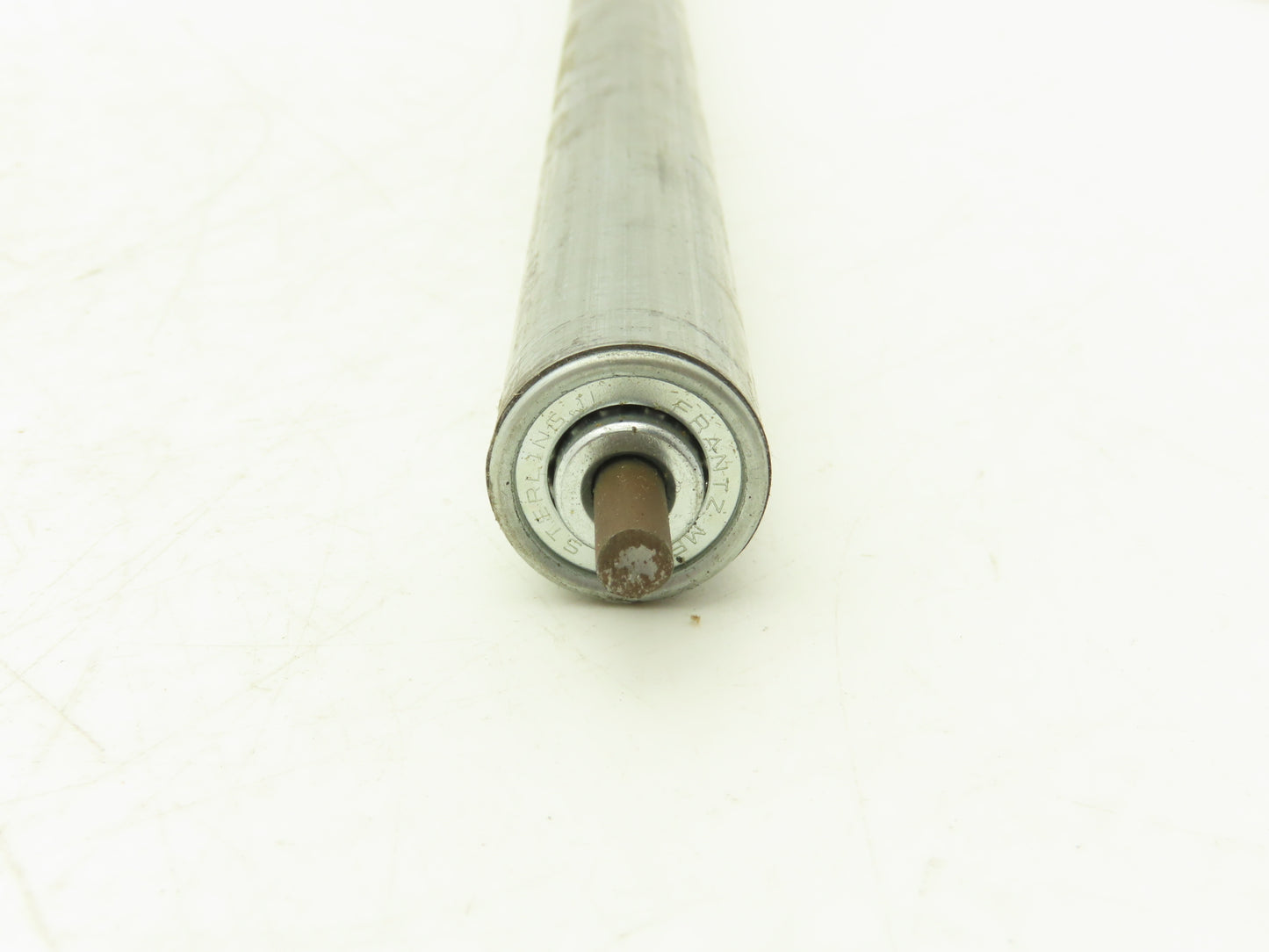 Stewart Glapat 55-655AS-28BF Conveyor Idler Safety Roller 1"x 28"BF 1/4" Axle