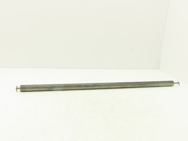 Stewart Glapat 55-655A-29BF Conveyor Idler Safety Roller 1"x 29"BF 1/4" Axle