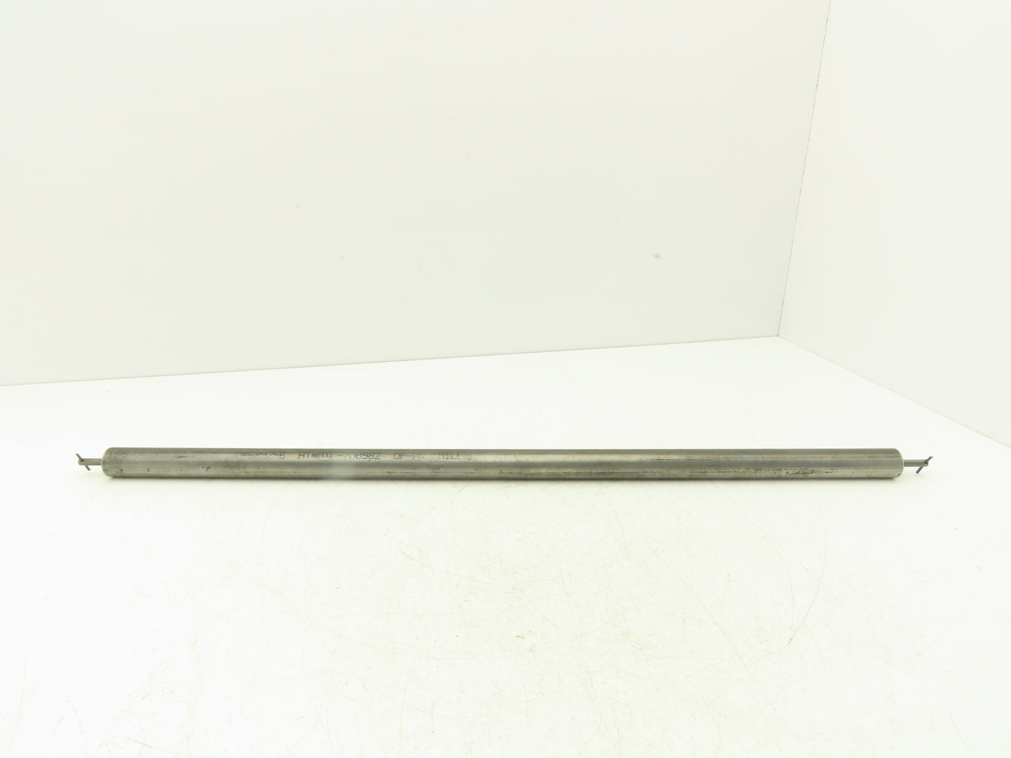 Stewart Glapat 55-655A-29BF Conveyor Idler Safety Roller 1"x 29"BF 1/4" Axle