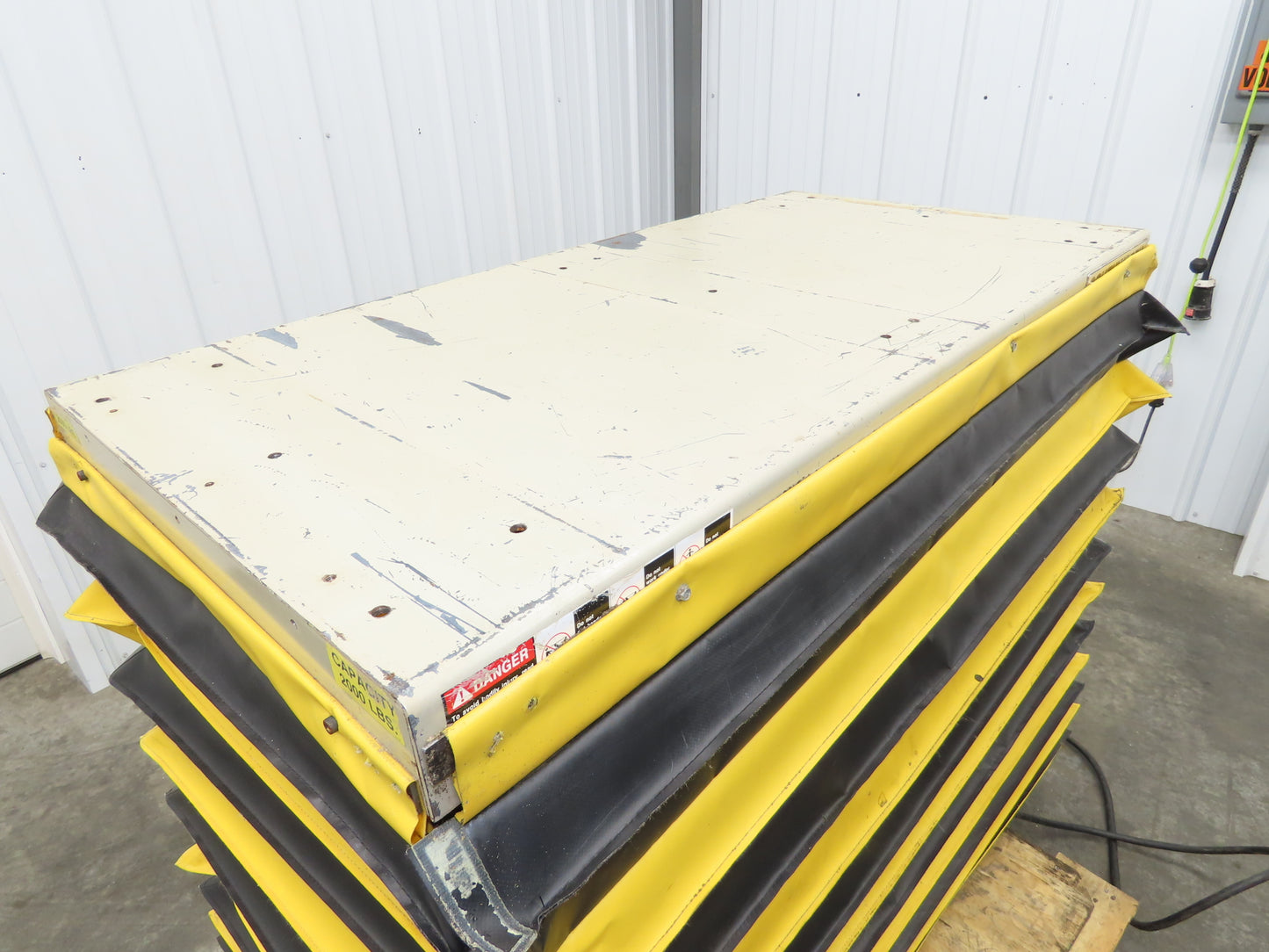Southworth LS2-36 Hydraulic Scissor Lift Table 2000Lb 48"x24" Top 120V 1Ph 1 Ton