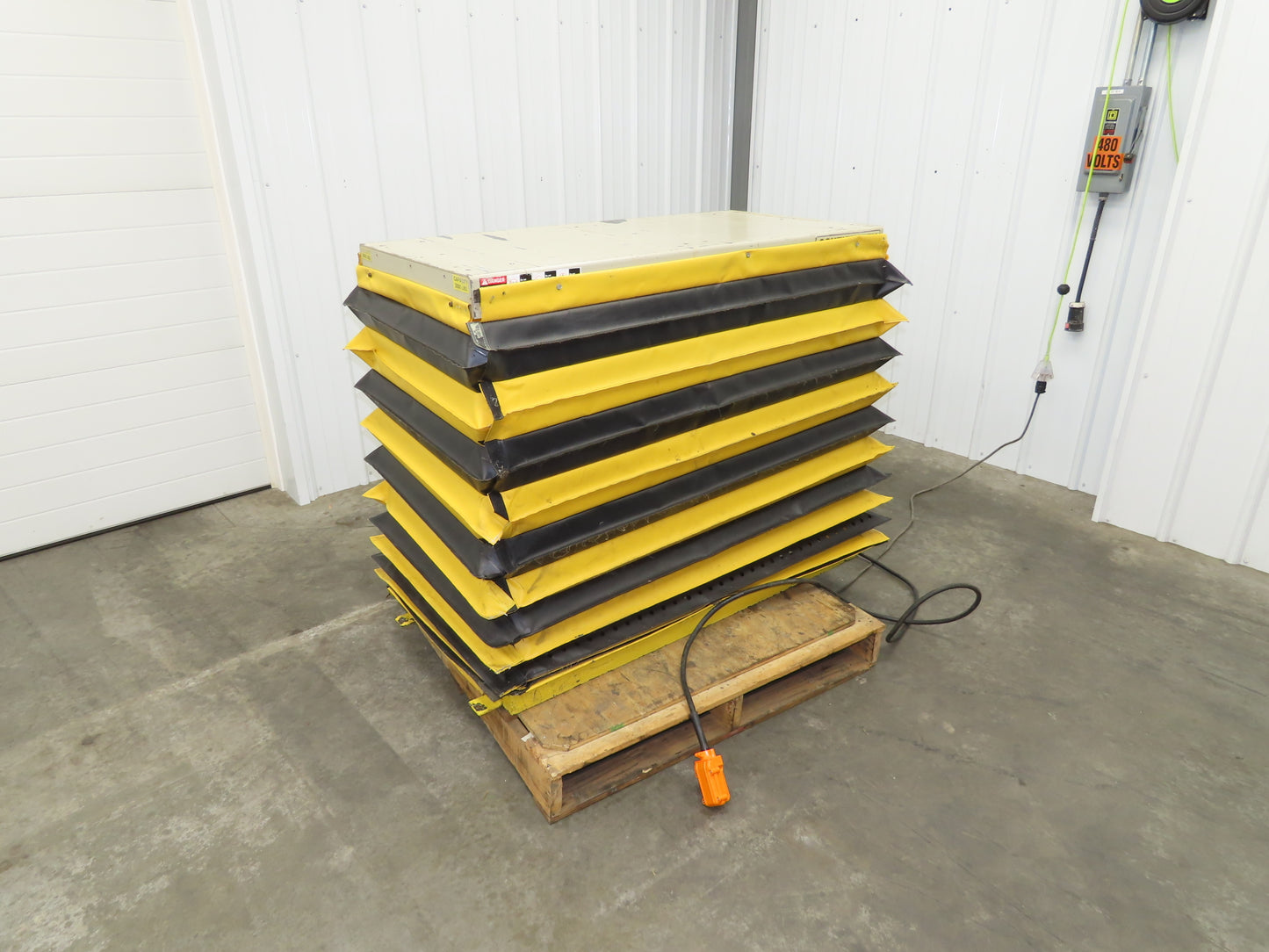 Southworth LS2-36 Hydraulic Scissor Lift Table 2000Lb 48"x24" Top 120V 1Ph 1 Ton