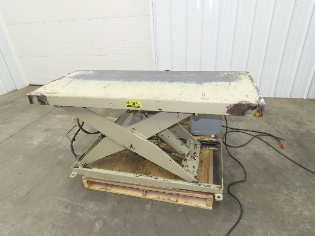Southworth LS2-36 Hydraulic Scissor Lift Table 2000Lb 60"x24" Top 120V 1Ph 1 Ton