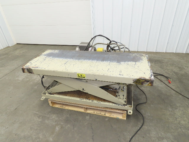 Southworth LS2-36 Hydraulic Scissor Lift Table 2000Lb 60"x24" Top 120V 1Ph 1 Ton