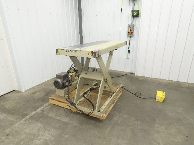 Southworth LS2-36 Hydraulic Scissor Lift Table 2000Lb 60"x24" Top 120V 1Ph 1 Ton