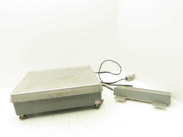 Weigh-Tronix PC-802 Digital Scale Weigh Station W/12X13" Base 100lbs
