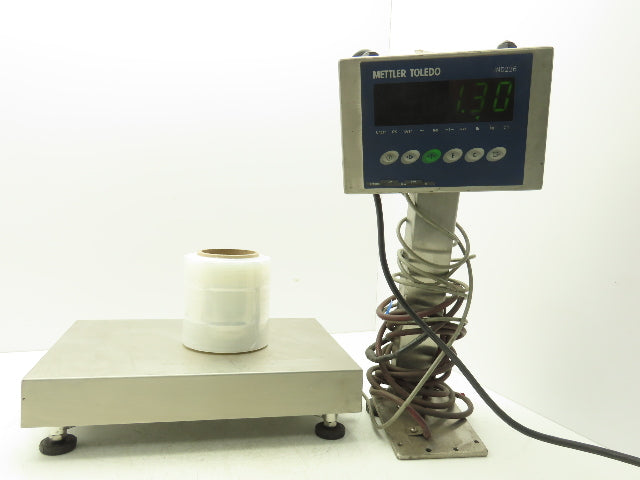Mettler Toledo BBA226 Digital Scale w/Pedestal 11-3/4"x 15-3/4" Base 100lbs Max