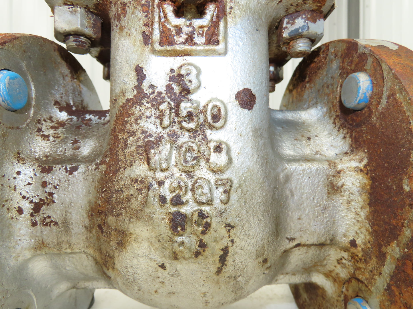 WM E Williams 15F2 3" Cast Steel Bolted Bonnet Gate Valve Class 150 Rising Stem