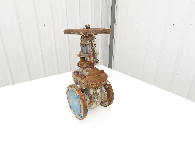 WM E Williams 15F2 3" Cast Steel Bolted Bonnet Gate Valve Class 150 Rising Stem
