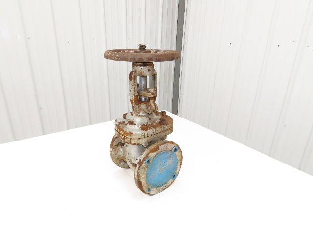 WM E Williams 15F2 3" Cast Steel Bolted Bonnet Gate Valve Class 150 Rising Stem
