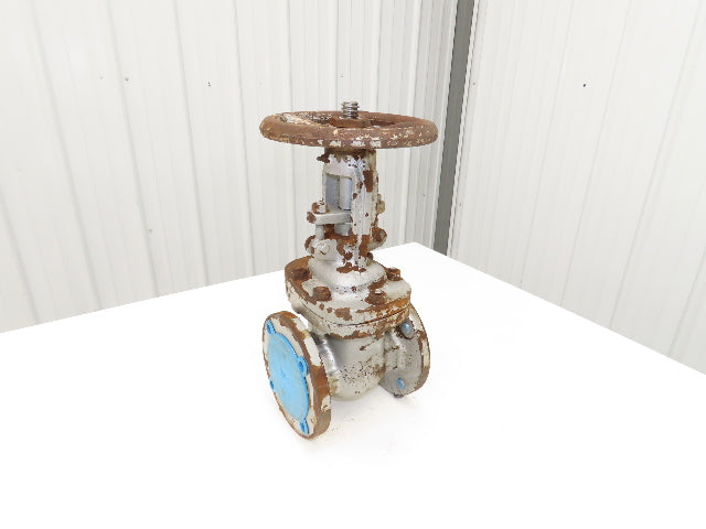 WM E Williams 15F2 3" Cast Steel Bolted Bonnet Gate Valve Class 150 Rising Stem