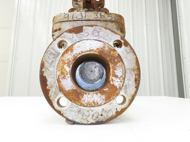 WM E Williams 15F2 3" Cast Steel Bolted Bonnet Gate Valve Class 150 Rising Stem