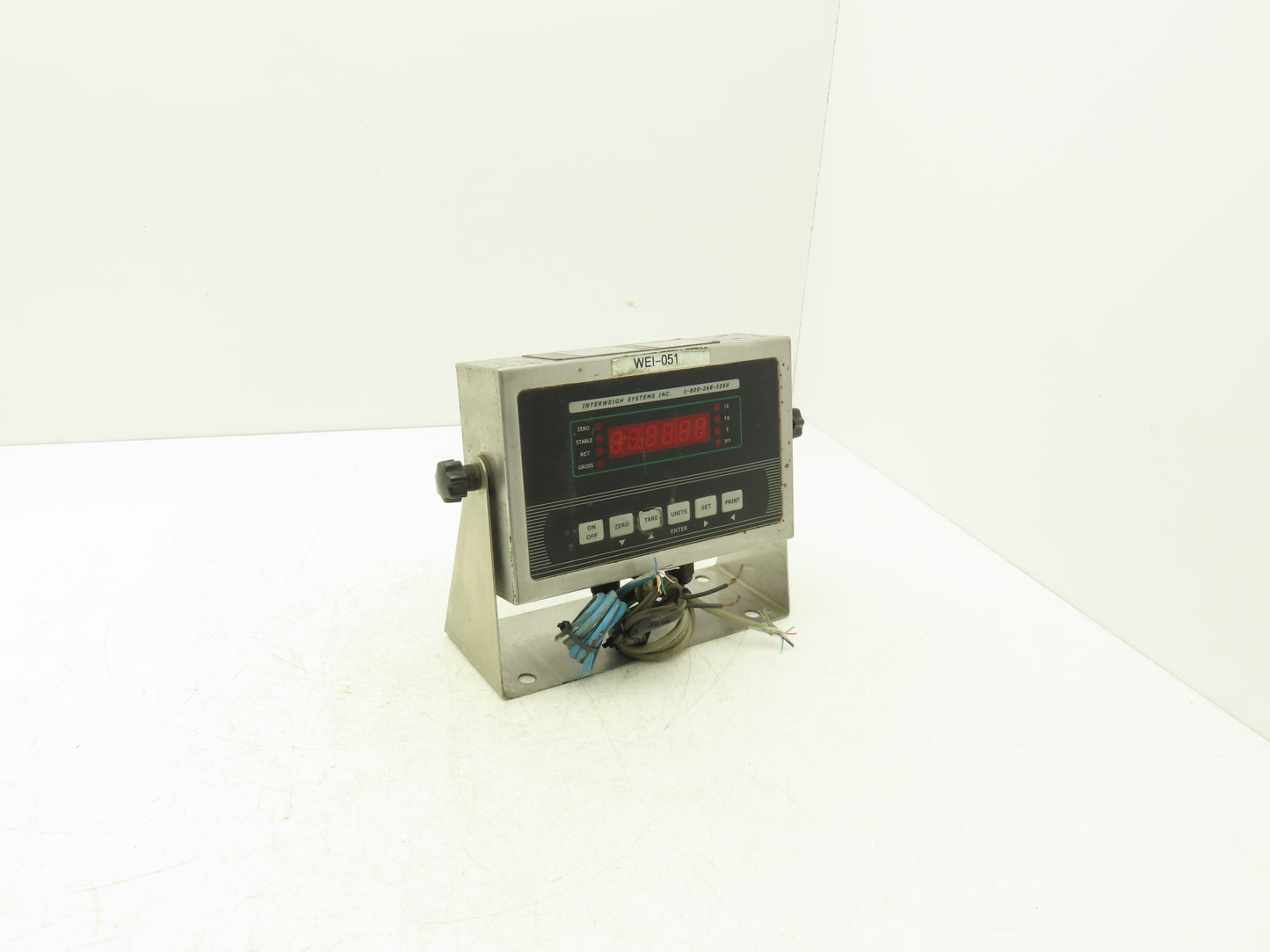 Interweigh Systems ISI-99 Digital Scale Readout Indicator Only No Transformer
