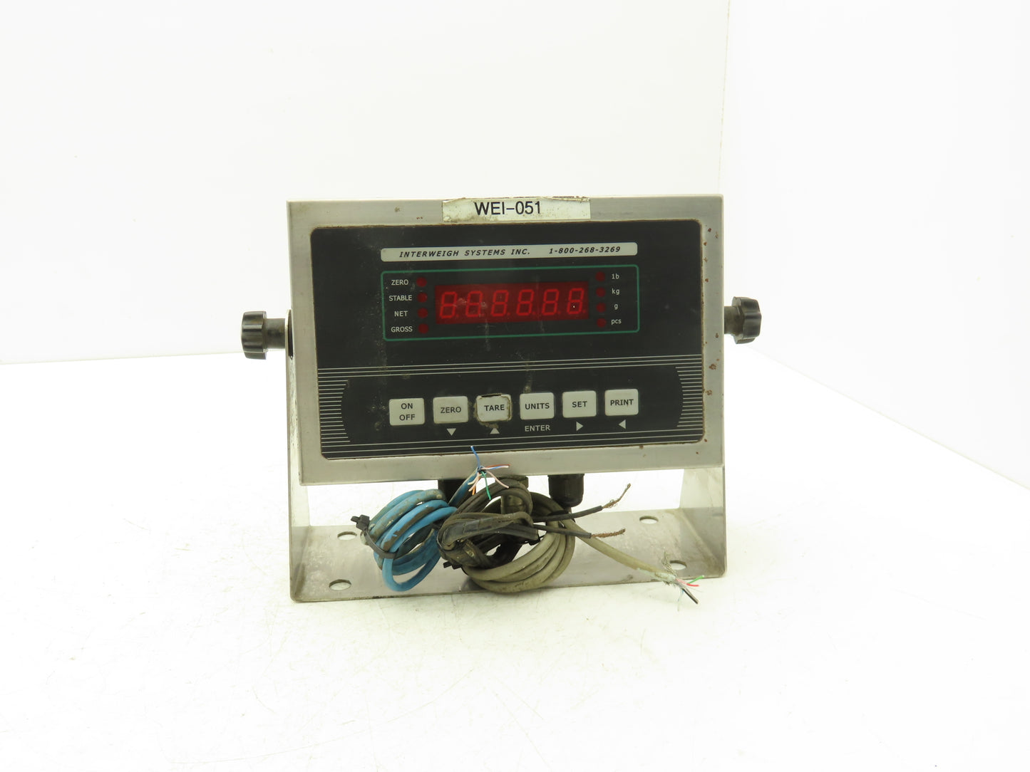 Interweigh Systems ISI-99 Digital Scale Readout Indicator Only No Transformer
