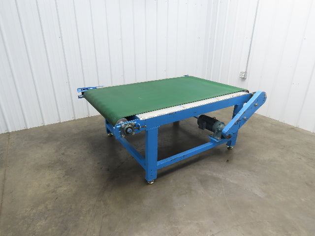 47.5"x 5' 9" Slider Bed Conveyor 39"Belt 10Hp 230V 3PH 40FPM Welded Steel Frame