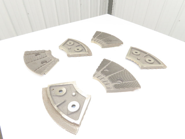 Andritz D23B124 LoCo Refiner Plates Sprout C25 Alloy AA Taper