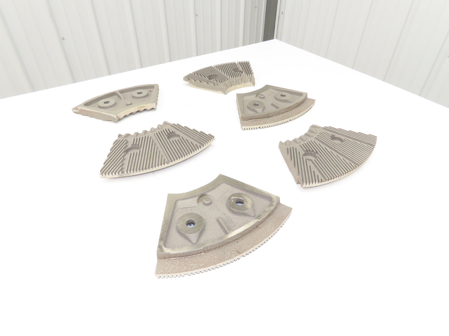 Andritz D23B124 LoCo Refiner Plates Sprout C25 Alloy AA Taper